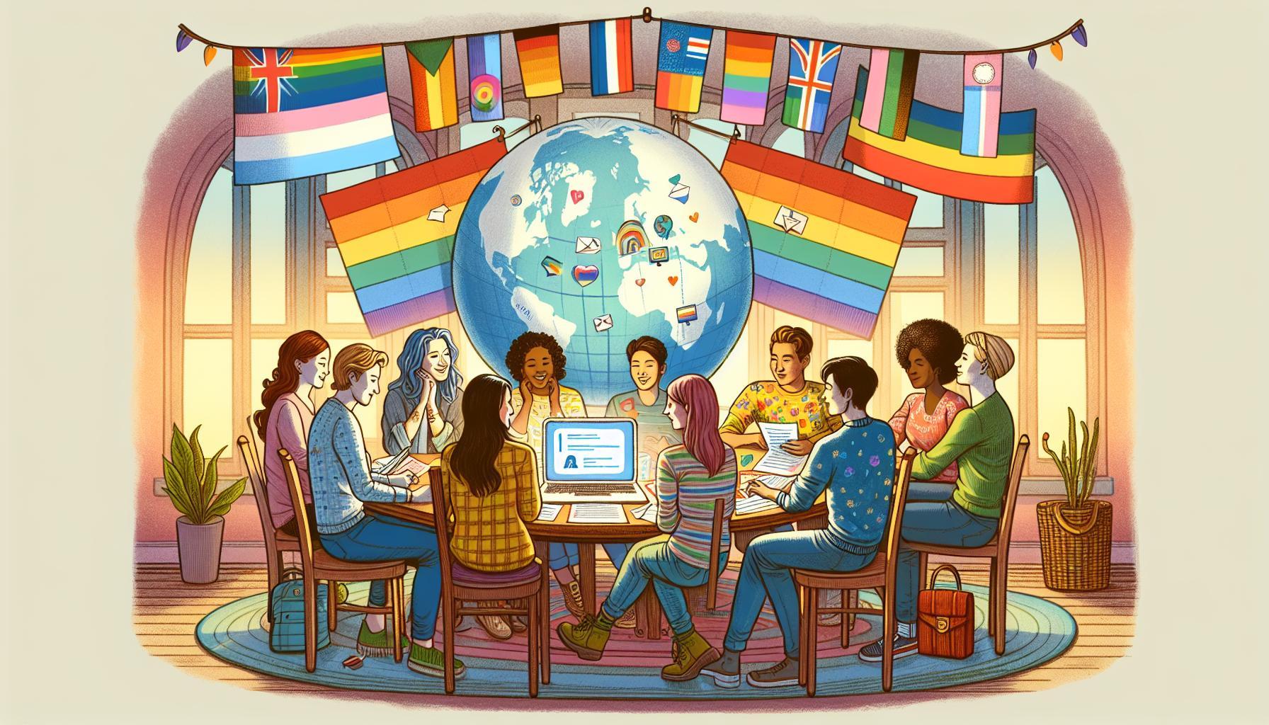 Gay Pen Pals: Find Friendship and Support in the LGBTQ+ Community