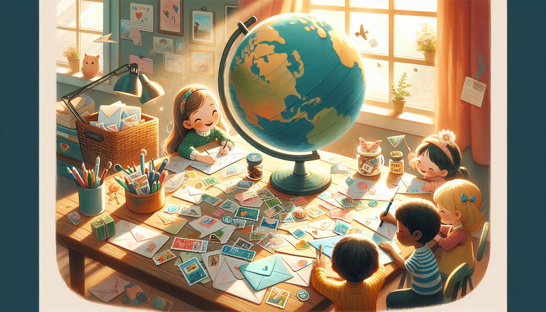 Creative Ideas for Kids' Pen Pal Introductions