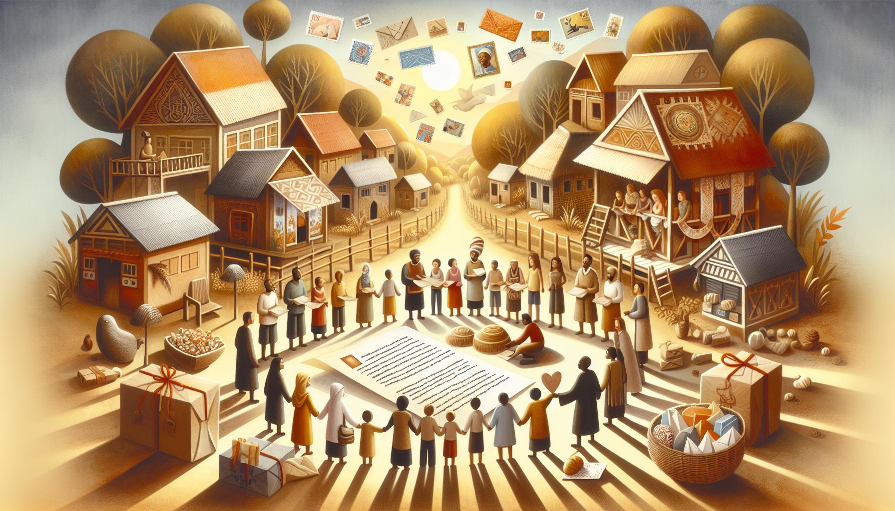 A Glimpse into Village Life and Culture