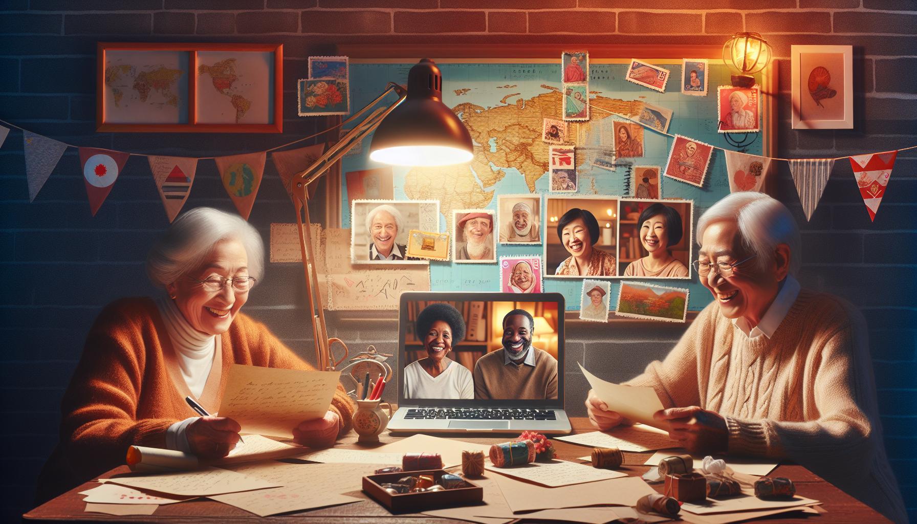 How to Sign Up for a Senior Pen Pal Program