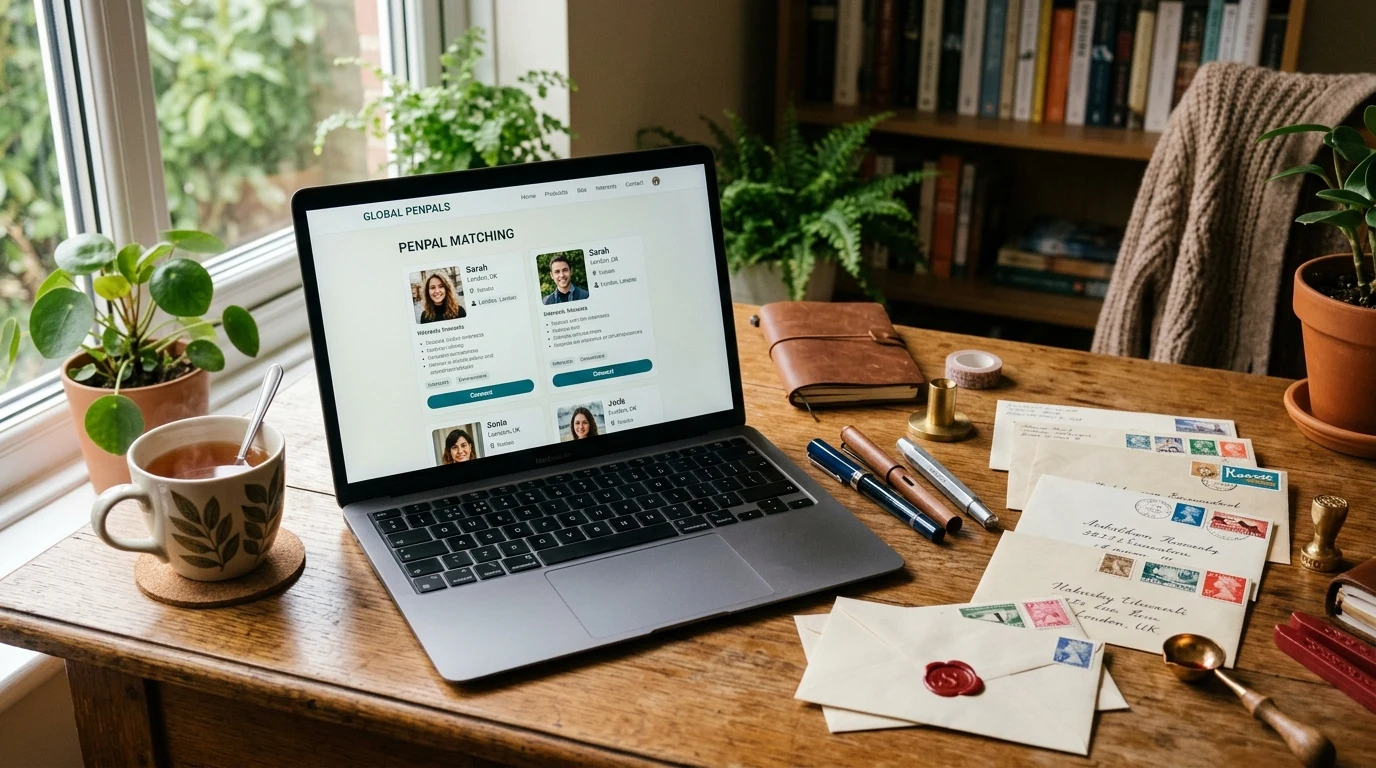 Best Penpal Website Directory: Top Platforms for Every Age & Style 2 Best penpal website directory (AI Generated Image)