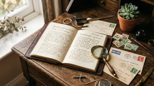 The art of having a penpal stationery and letter