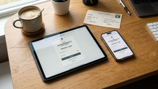 PenPal Gate login screen and portal guide
